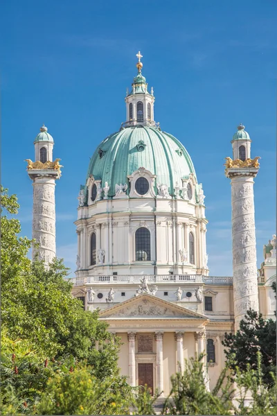 St Charles Churche in Vienna — Stock Photo, Image