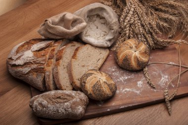 ekmek ve rulolar geleneksel Tema