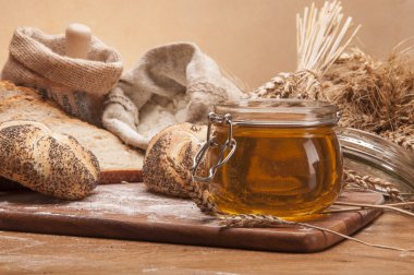 ekmek ve rulolar geleneksel Tema