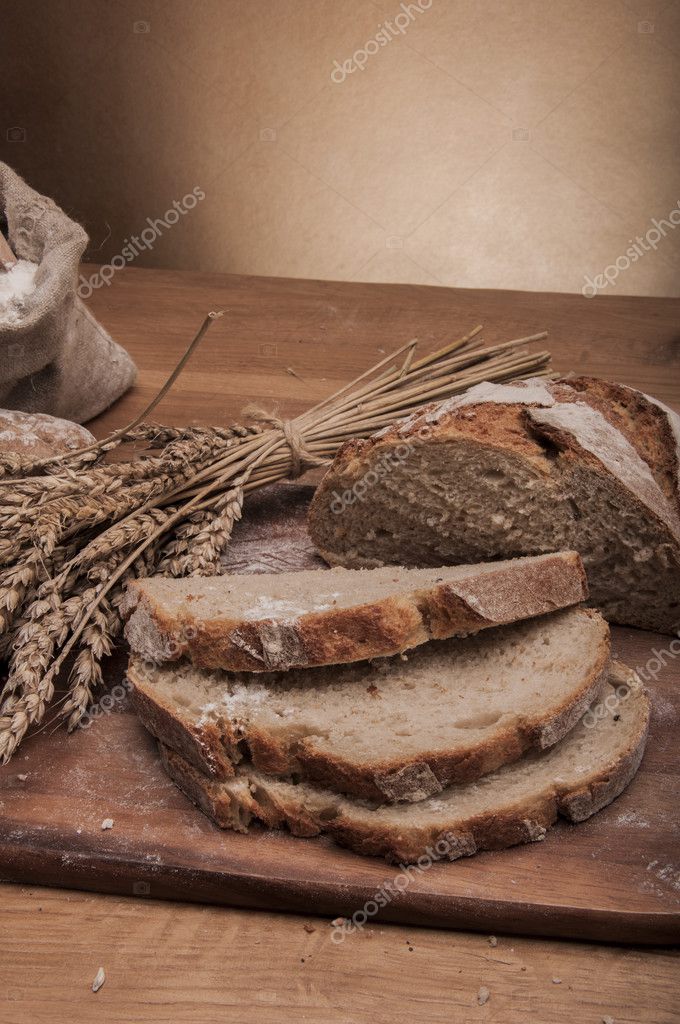 loaves of bread, rolls and vegetalbes | 图库照片 08 aleksander