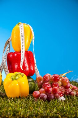 sağlıklı gıda, fitness Tema