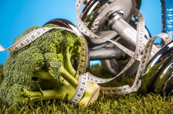 açık renkli ile sağlık ve fitness kompozisyon