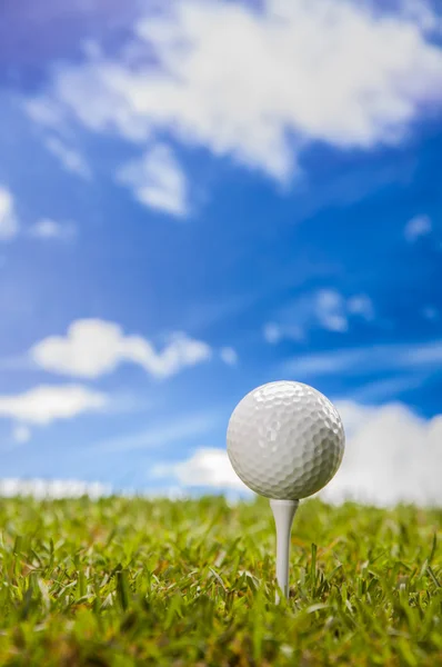 Golfsachen mit Sportausrüstung — Stockfoto