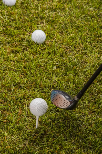 Спортивний інвентар, гольф — стокове фото