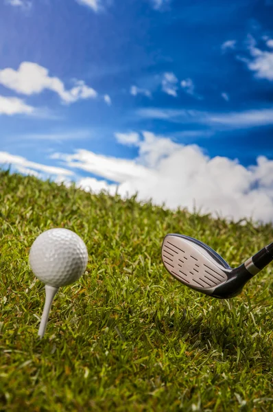 Sports equipment, golf — Stock Photo, Image