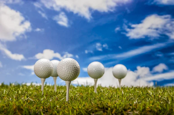 Sportovní potřeby, golf — Stock fotografie