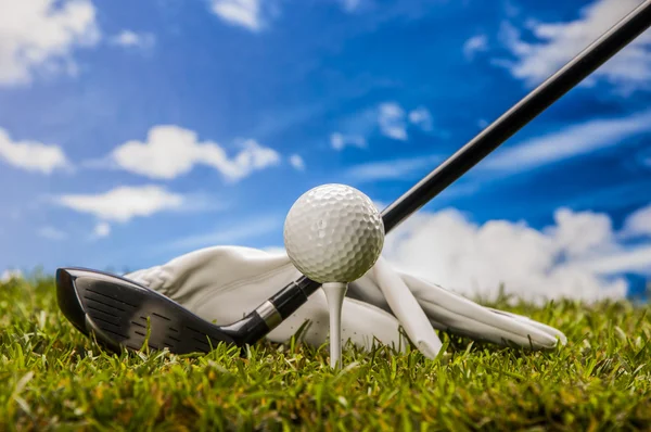 Tema de golfe — Fotografia de Stock
