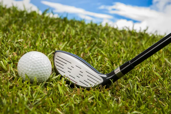 Golf theme with vivid colors — Stock Photo, Image