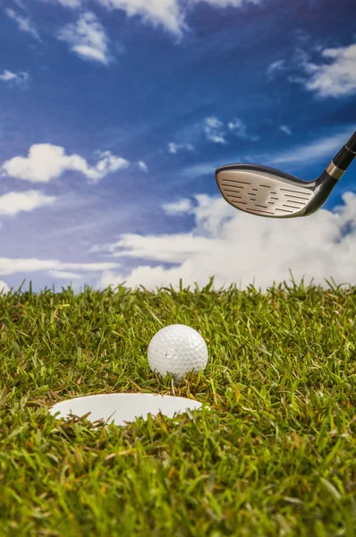 Обладнання гри в гольф — стокове фото