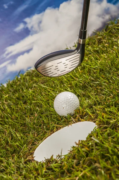 Equipment of golf game — Stock Photo, Image