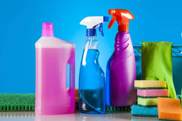 Colorful cleaning theme — Stock Photo, Image