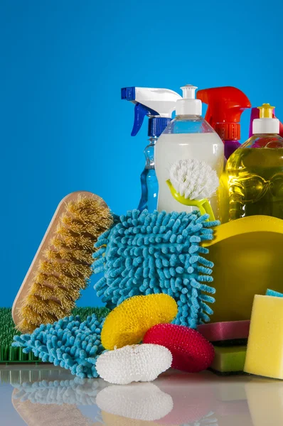 Colorful cleaning theme — Stock Photo, Image