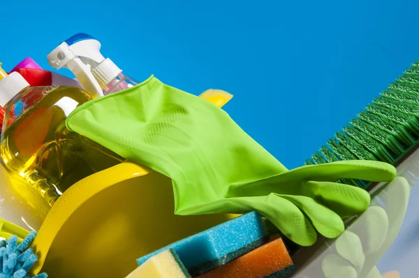 Colorful cleaning theme — Stock Photo, Image