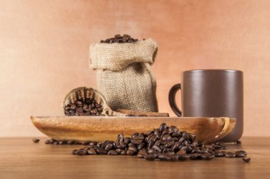 kahve ve İtalyan kafe Tema