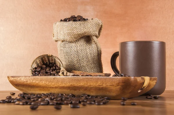 传统的国家主题咖啡 — 图库照片