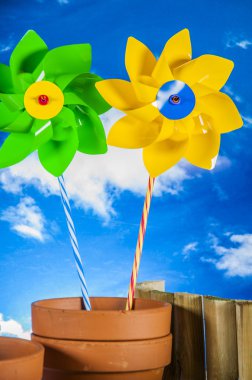 Dekoratif bahar Tema Bahçe ekipmanları