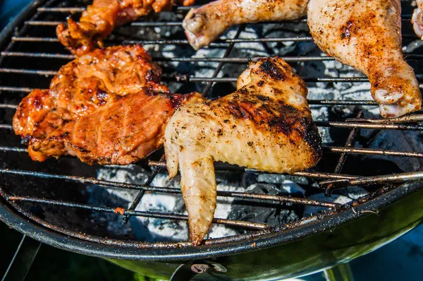 Det grillning tid! — Stockfoto