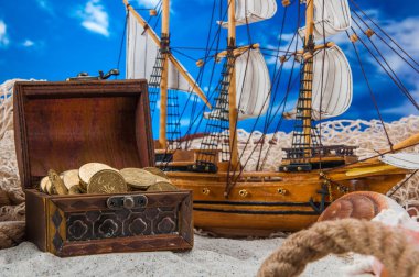 sert ışık, canlı renkler ile dekoratif yaz kompozisyon