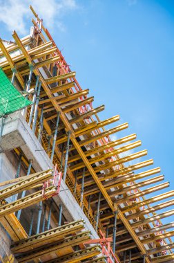 Şantiye inşaat Tema