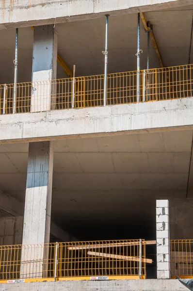 Tema de construção com canteiro de obras — Fotografia de Stock