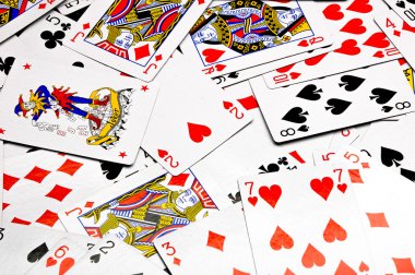 koyu arka plan şeylerle casino bileşimi