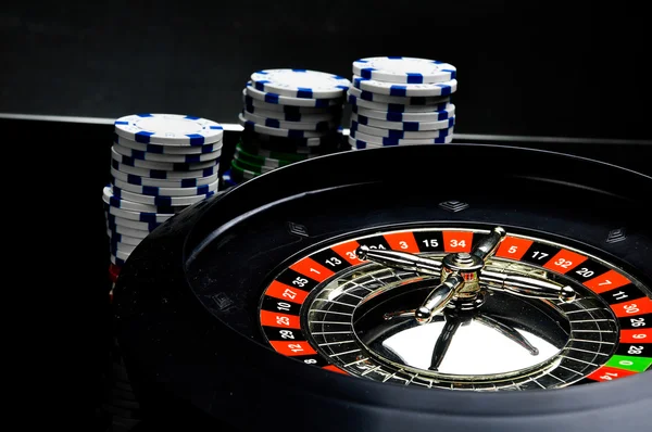Temný koncept, hazardní hry, kasina — Stock fotografie