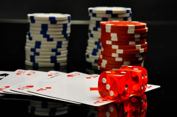 Casino, roulette, jeux de hasard — Photo