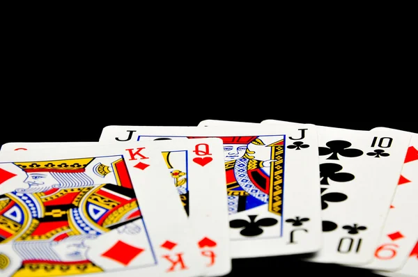 Casino van de elegante thema met donkere achtergrond — Stockfoto