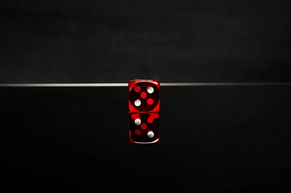 Κομψό καζίνο θέμα με σκούρο φόντο — Φωτογραφία Αρχείου