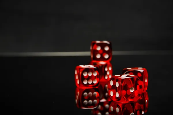 Casino theme with dark background — Stock Photo, Image