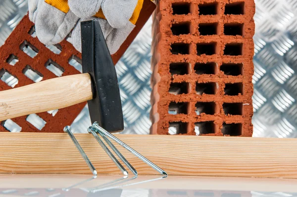 New house is under construction — Stock Photo, Image