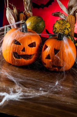 karanlık halloween pumpkins ile kavramı