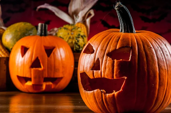 Färgglada halloween-tema — Stockfoto