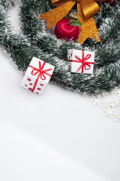 Helle Weihnachtskomposition — Stockfoto