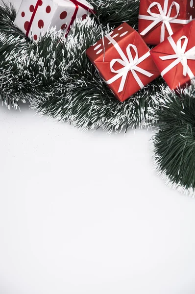 圣诞装饰品和冬季主题 — 图库照片