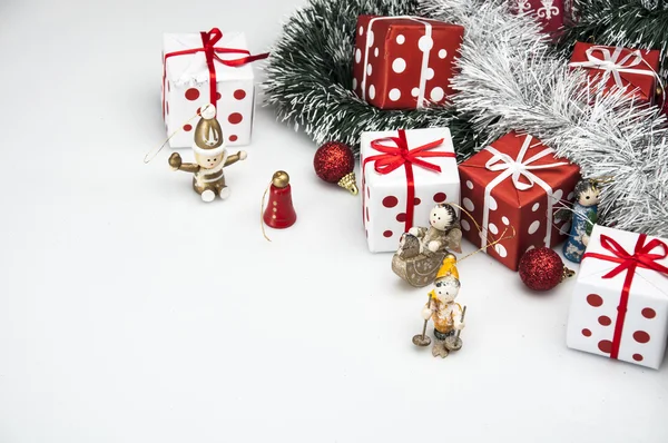 Tema de Natal, fundo de luz Fotografias De Stock Royalty-Free