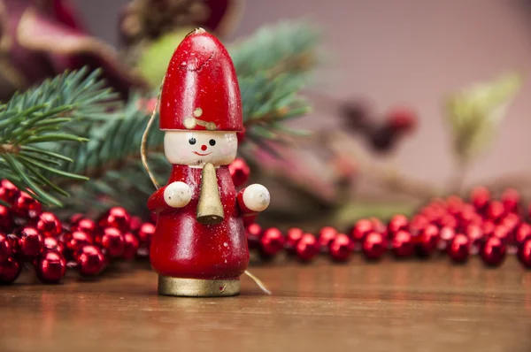 Tema de Natal com luz ambiente — Fotografia de Stock