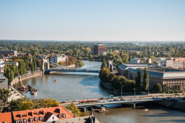 Wroclaw renkli sonbahar