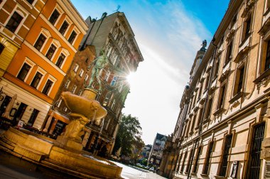 sihirli eski şehir, wroclaw, Polonya