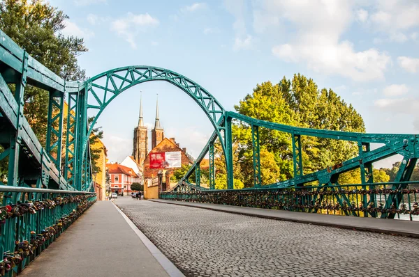 Sonbahar Wroclaw city — Stok fotoğraf