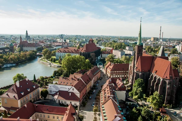 Colorful fall in Wroclaw — Stock Photo, Image