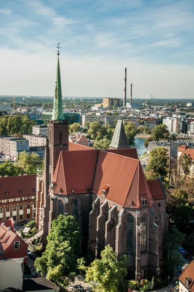 Wroclaw de ontmoetingsplaats — Stockfoto