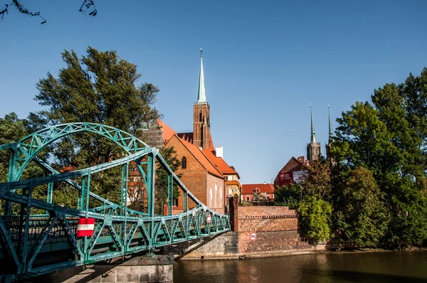 Wroclaw el lugar de encuentro — Foto de Stock