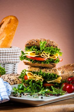 sağlıklı, doğal sandviç