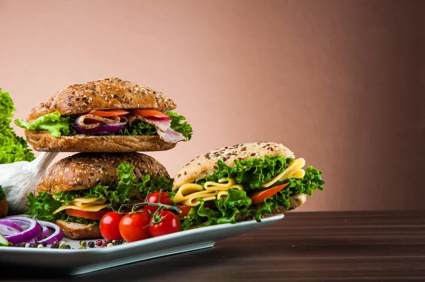 Traditional healthy breakfast — Stock Photo, Image