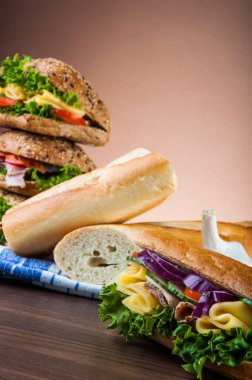 doğal maddeler, geleneksel sandviç