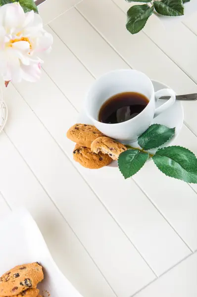 Home coffee break time — Stock Photo, Image