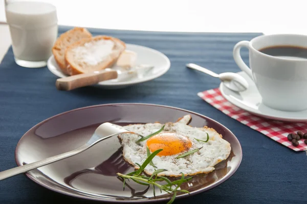 Organic country breakfast — Stock Photo, Image