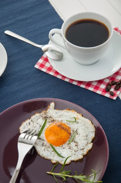 Органический сельский завтрак — стоковое фото