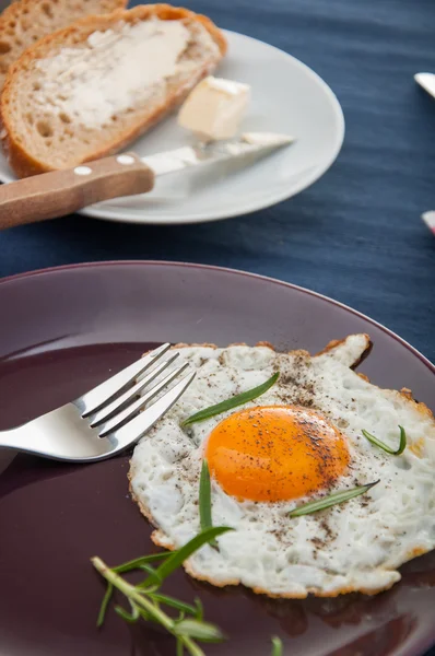 Traditional country breakfast — Stock Photo, Image